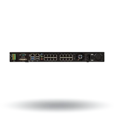 Digital Watchdog - DW-BJCX16T-LX - Blackjack CX NVR Powered by DW Spectrum IPVMS 4 Camera Licenses Pre-installed, Linux Ubuntu OS, Intel Celeron Quad Core Processor 16TB