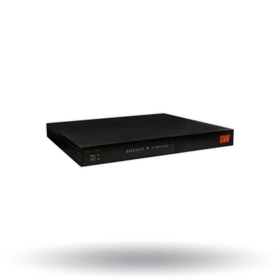 Digital Watchdog - DW-BJCX16T-LX - Blackjack CX NVR Powered by DW Spectrum IPVMS 4 Camera Licenses Pre-installed, Linux Ubuntu OS, Intel Celeron Quad Core Processor 16TB