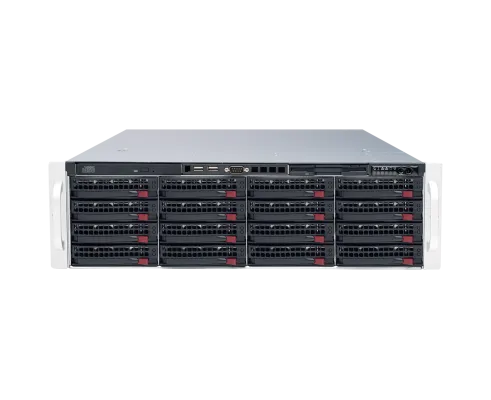 Digital Watchdog - DW-BJER3U160T-LX - Blackjack E-RACK 3U 16-Bay Chassis-150 TB