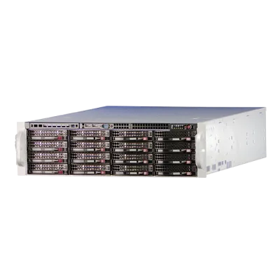 Digital Watchdog - DW-BJER3U40T-LX - Blackjack E-RACK 3U 16-Bay Chassis-30 TB