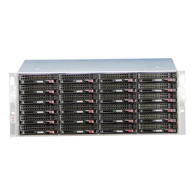Digital Watchdog - DW-BJER4U160T-LX - Blackjack E-RACK 4U 24-Bay Chassis-150 TB