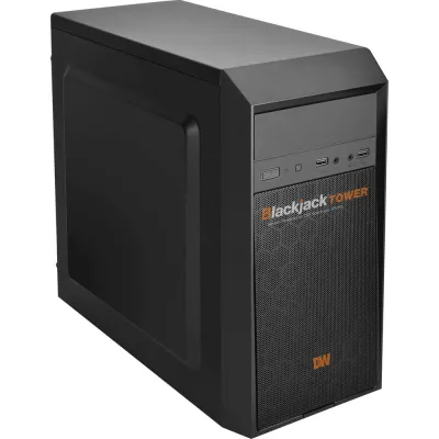 Digital Watchdog - DW-BJMT3104T - Blackjack Mid-Tower, Windows OS On SSD, 180MBPS Throughput, Intel I3, 8GB RAM, 4TB Storage, UL