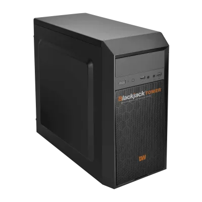 Digital Watchdog - DW-BJMT7130TS - Blackjack Tower Mid-Size Servers with Intel Core i7 Processor, Windows Server OS, 30TB