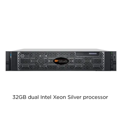 Digital Watchdog - DW-BJRR2P128T - 32GB dual Intel Xeon Silver processor 2U rackmount server