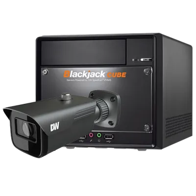 Digital Watchdog - DW-CUBF3KIT916 - Blackjack Cube 9TB with 16x fixed lens bullet IP cameras kits