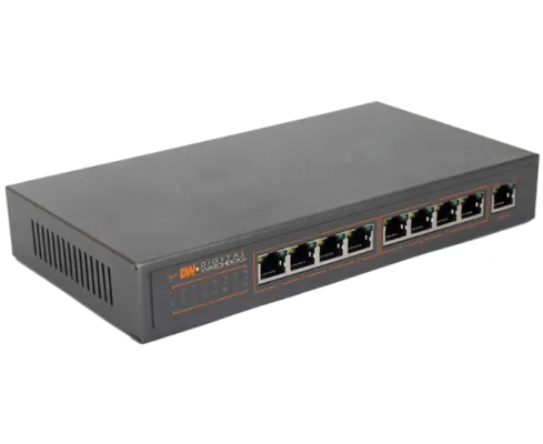 DIGITAL WATCHDOG - DW-POE896M - POE SWITCH - 8 CHANNELS
