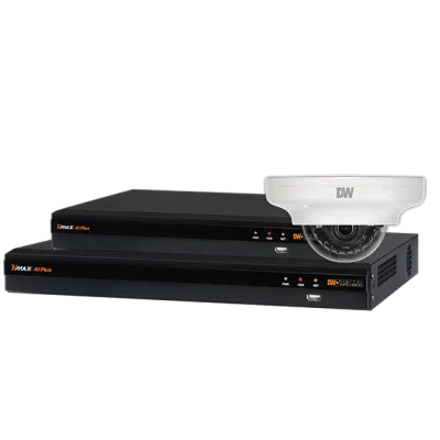 Digital Watchdog - DW-VA4BUN1 - 2.1MP Fixed Vandal Dome cameras with 1TB HDD DVR