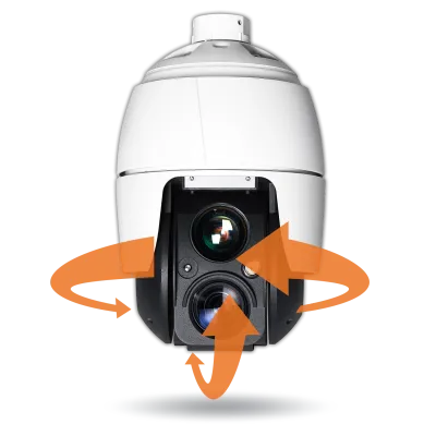 Digital Watchdog - DWC-MPTZ830XW - MEGApix 4K PTZ IP camera with 6~180mm vari-focal lens with motorized zoom and auto-focus and 30x optical zoom and IR