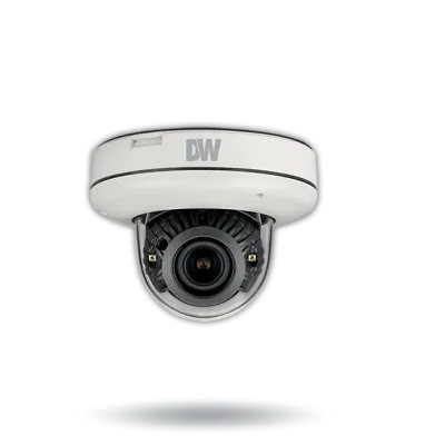 Digital Watchdog - DWC-MV84WiAC2 - MEGApix CaaS all-in-one 4MP low-profile vandal dome IP camera with 2.8~12mm vari-focal p-iris lens with motorized zoom and auto-focus and IR