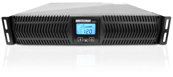 Minuteman - E3000RTXL2U - EnterprisePlus LCD Series true sine wave, extended runtime, line-interactive UPS, rack/tower/optional wallmount, LCD display