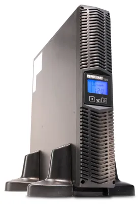 Minuteman - E750RTXL2U - EnterprisePlus LCD Series true sine wave extended runtim line interactive UPS rack/tower/optional wallmount LCD display