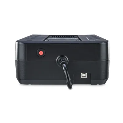 CYBERPOWER - EC850LCD - 850VA/510W, Simulated Sine Wave, NEMA 5-15P, 5 ft cord, 12 NEMA 5-15R, USB, PowerPanel Personal Edition software, 3 year warranty