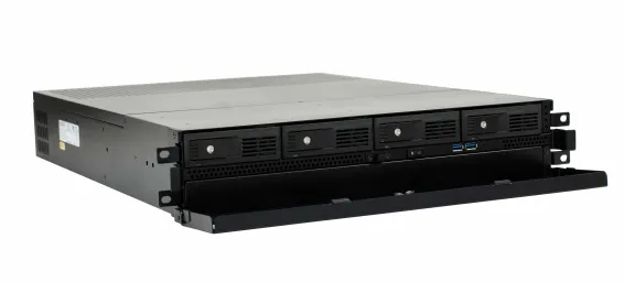 ExacqVision - EM-04T-2S - 2TB EM-Series Rackmount 2U Enterprise Management Server Supports UP to 500 Exacqvision Enterprise VMS Windows 10