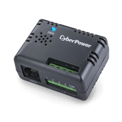 CYBERPOWER - ENVIROSENSOR - 4 input contact closures, RJ45 Ethernet port, 10 ft cable, 3 year warranty