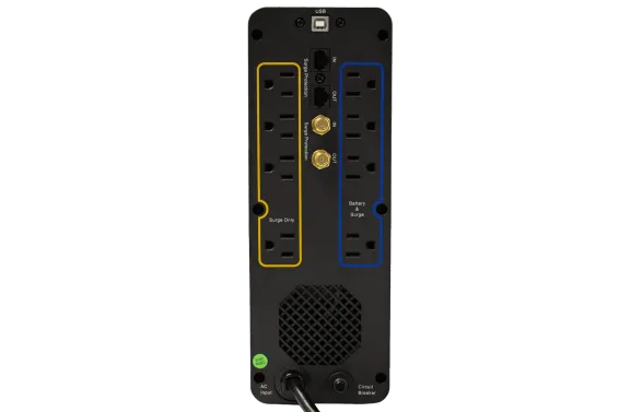 MINUTEMAN - ETR550LG - UPS AVR 550VA 4-Bat/4-Surge USB