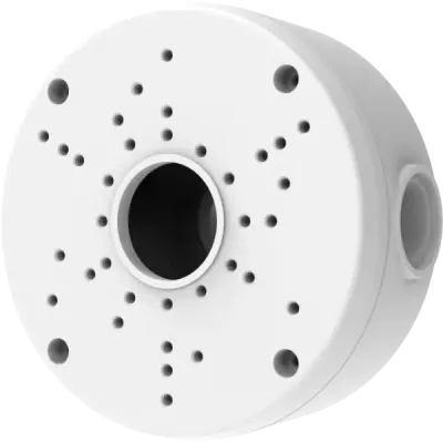SECO-LARM - EV-STWQ - Junction Box Bracket for Large Turret Cameras - White