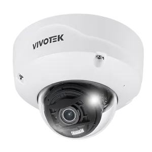 Vivotek - FD9387-EHTV-V3(7-22 mm) - Outdoor Vandal-proof Dome, 5M 30fps, H.265/MJPEG, 7-22mm