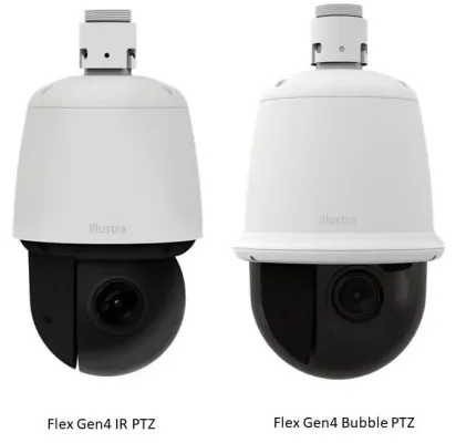ExacqVision - IFS02-P07-OIA4 - 2MP Illustra Flex Gen4  PTZ Camera with Edge AI