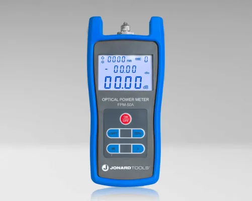 Jonard Tools - FPL-5050 - Fiber Optic Power Meter & Optical Light Source Kit (-50 to +26 dBm, Single-Mode)