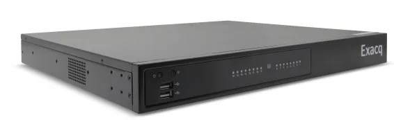 ExacqVision - IP16-04T-GPL-E - 4TB PoE+ G-Series IP Desktop NVR Linux with 16 IP Enterprise licenses (16 max)