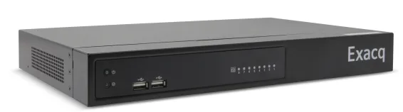 ExacqVision - IP08-12T-GPL-E - 12TB PoE+ G-Series IP Desktop NVR Linux with 8 IP Enterprise licenses (8 max)