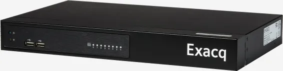 ExacqVision - IP04-12T-G2P08 - 12TB G-Series Desktop PoE Recorder with 8 PoE+ IP Camera Ports