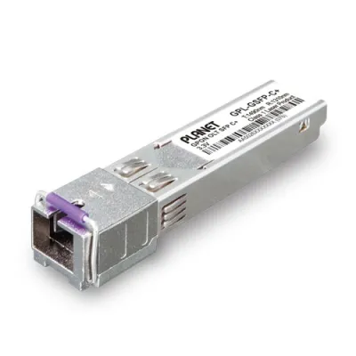 PLANET - GPL-GSFP-C+ - GPON OLT SFP Transceiver (Class C+, Optical Power: 3dBm~7dBm, Download 2.5G/Upload 1.25G TX: 1490nm RX: 1310nm) - 20km