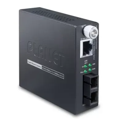 PLANET - GST-802 - 10/100/1000Base-T to 1000Base-SX Smart Gigabit Converter