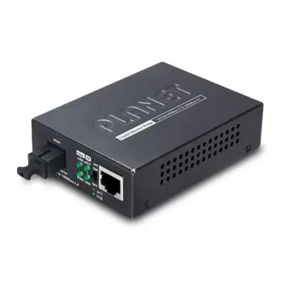 Planet - GT-806A40 - 10/100/1000BASE-T to 1000BASE-BX WDM Bi-directional Fiber Converter - 1310nm - 40KM