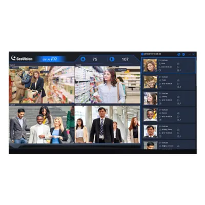 GeoVision - 82-FR00004-0000 - AI FR Server with Face Recognition 4 port    