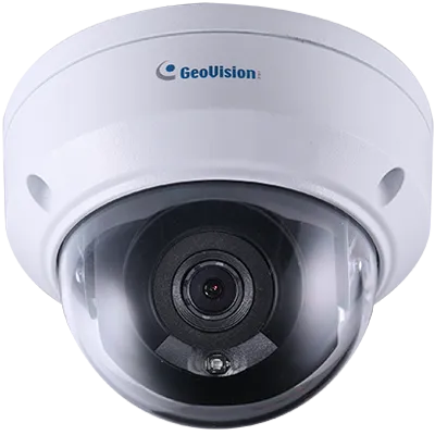 GeoVision - GV-TDR4702-0F - 4MP H.265 Super Low Lux WDR IR Mini Fixed Rugged IP Dome