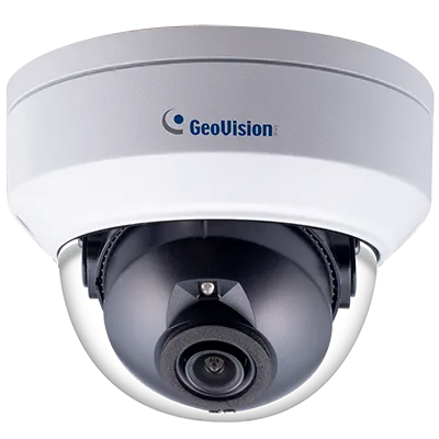 GeoVision - GV-TDR4704-2F - 4MP H.265 Super Low Lux WDR Pro IR Mini Fixed Rugged IP Dome