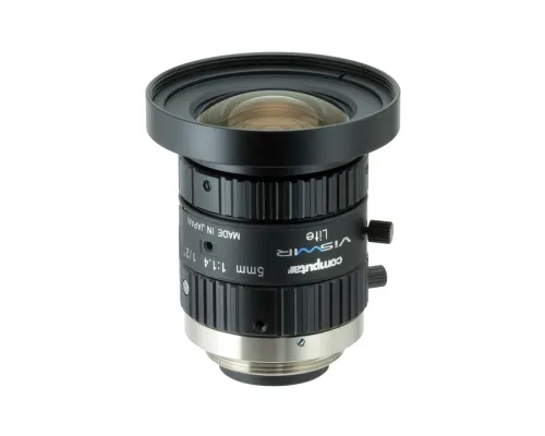 Computar - H0514-VSW - 1/2" 1.5MP 5mm, F1.4, Visible-Short Wave IR Lens, for Single-band Use (C-Mount)