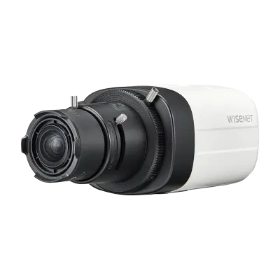 Hanwha - HCB-6000 - Wisenet HD+ 2MP, Full HD(1080p) 30fps box camera, AHD/TVI/CVI/CVBS, 120 dB true WDR, RS485 /Coaxial Control, true D/N, 24VAC/12VDC (Require 2MP or higher CS Mount Lens)