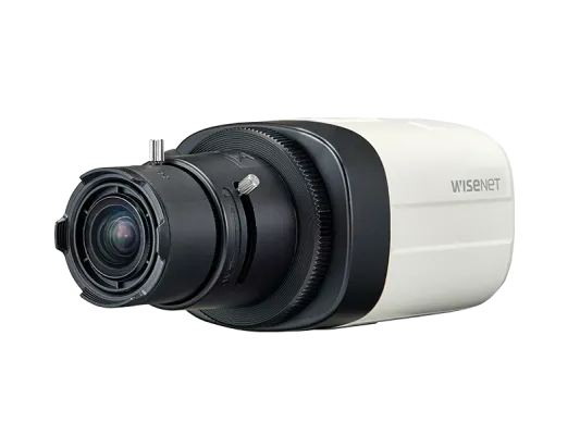 Hanwha - HCB-7000A - Wisenet HD+ 4MP box camera, AHD or CVBS formats are available, RS485 /Coaxial Control, true D/N, 24VAC/12VDC (Require 4MP or higher CS Mount Lens).