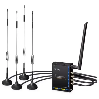 Planet - ICG-2210W-NR-US - Industrial 5G NR Compact Cellular Wireless Gateway with 2-Port 10/100/1000T