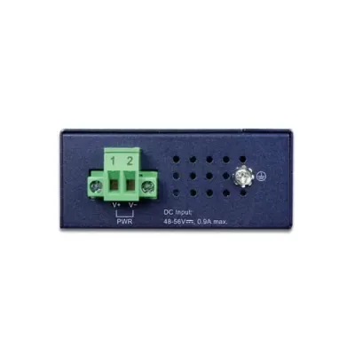 Planet - IGTP-815AT - IP30 Compact size Industrial 100/1000BASE-X SFP to 10/100/1000BASE-T 802.3at PoE+ Media Converter (-40 to 75 C)