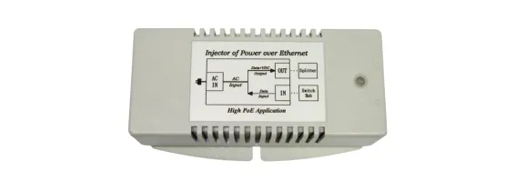 Lilin - IJ5056D - 1 port High Power PoE Injectors
