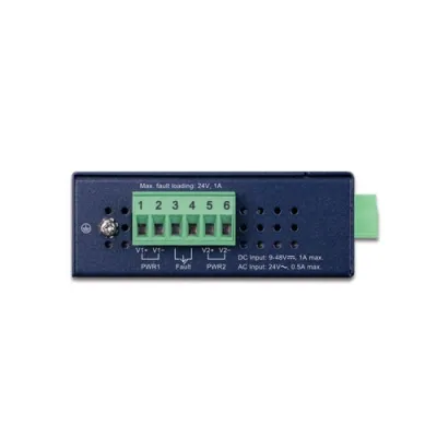 Planet - IMG-2102TS - IP30 Industrial 1-Port RS232/RS422/RS485 Modbus Gateway (1 x 100BASE-FX SC, Single mode 30km, -40~75 degrees C)