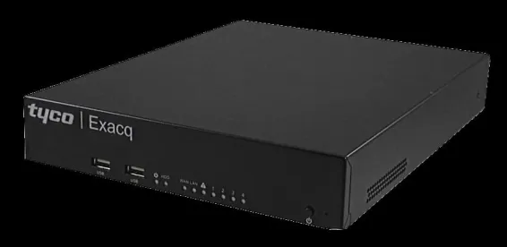 ExacqVision - IP02-01T-GP04 - 1 TB G-Series Desktop PoE Recorder with 4 PoE+ IP Camera Ports