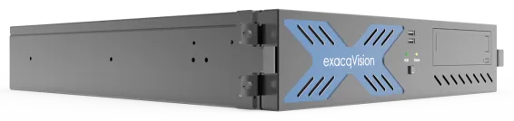 ExacqVision - IP04-08T-R2A-E - 8TB A-Series IP 2U Recorder Enterprise Win10 With 4 IP Cameras Licenses