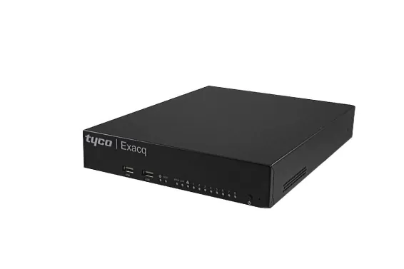 ExacqVision - IP04-04T-GP08 - 4 TB G-Series Desktop PoE Recorder with 8 PoE+ IP Camera Ports