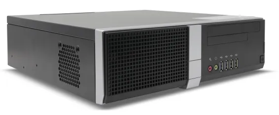 EXACQ - 1608-12T-1QW - Hybrid Desktop Q-Series exacqVision NVR with 8 IP Professional licenses (32 max) and 16 analog channels, 12TB Internal storage. Windows 10 IoT Ent LTSC OS on SSD, 8GB RAM, Dual 2.5GbE on-board, 4 x USB, 1 x HDMI, 2 x DP, 1 x VG