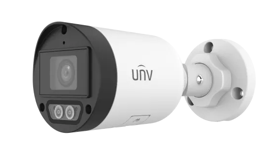 UNV - IPC2124LB-AF28K-DL - UNV 4MP Dual Light Fixed Mini Bullet, 2.8mm, Built-in Mic（No UMD）