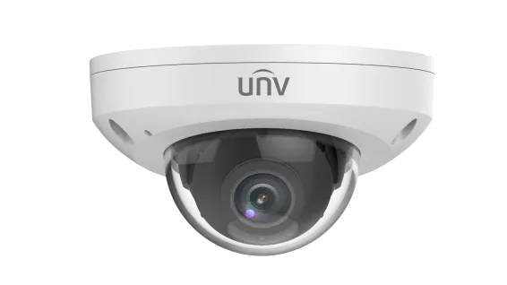 UNV - IPC312SB-ADF28K-I0 - UNV 2MP Network Fixed Mini Dome(2.8mm,30m IR, Premier Protection,LightHunter, WDR,SD Slot,3 Axis,PoE,Built-in MicroPhone,Audio)