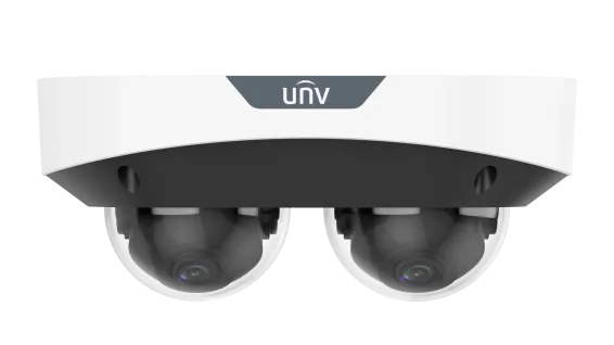 Uniview - IPC3222SS-ADF40K-I1 - UNV 2MP Dual Lens Non-Splicing Dome Camera, 4.0mm