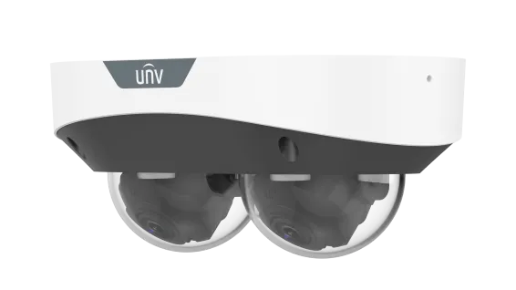 UNV - IPC3222SS-ADF28K-I1 - 2MP Dual Lens Non-Splicing Dome Camera, 2.8mm