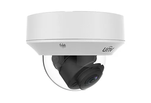 Uniview - IPC3232ER3-DVZ28-C - UNV 2MP WDR Low-light Motorized VF Vandal-resistent Network IR Fixed Dome Camera(2.8-12mm, Metal, Full cable, 30m IR, H.265)