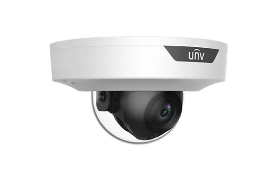 UNV - IPC354SB-ADNF28K-I0 - 4MP LightHunter Fixed IR Dome Network Camera, 2.8mm