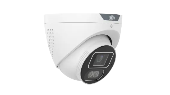 Uniview - IPC3614SB-ADF40KMC-I1 - 4MP WDR Dual-light Alarm Eyeball Network Camera